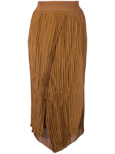 Vince wrapped front skirt