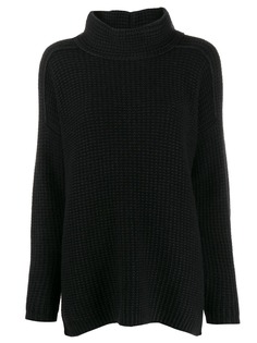 Iris Von Arnim waffle-knit jumper