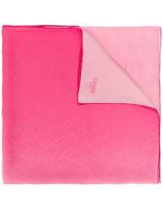 Fendi FF print two-toned scarf