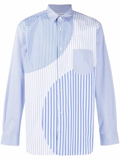 Comme Des Garçons Shirt striped button shirt