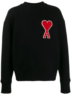 Ami Alexandre Mattiussi Ami Coeur patch sweatshirt