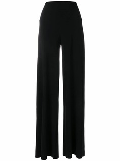 Norma Kamali wide leg high waisted trousers