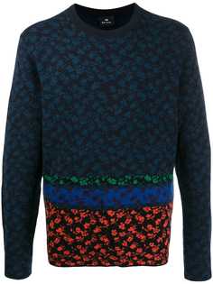 PS Paul Smith patterned long sleeve jumper