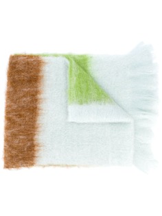 Jil Sander tricolour scarf