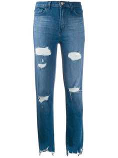 J Brand distressed skinny jeans