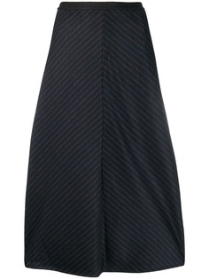 Antonio Marras striped A-line skirt
