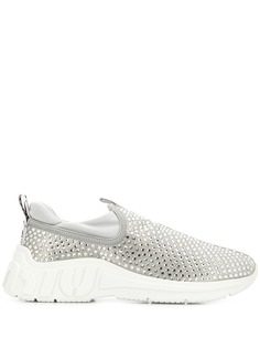 Miu Miu crystal embellished sneakers