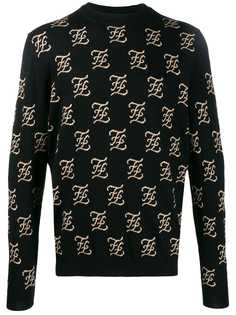 Fendi Karligraphy jumper