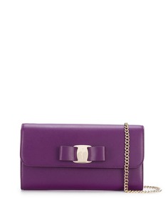 Salvatore Ferragamo Vara Bow clutch bag