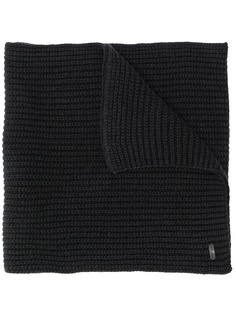 Iris Von Arnim ribbed-knit scarf