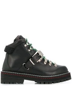Versace Medusa head hiking boots
