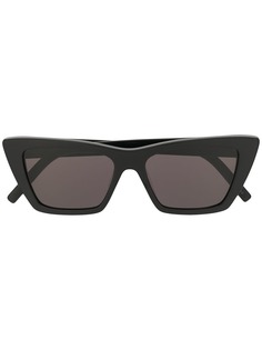 Saint Laurent Eyewear солнцезащитные очки в квадратной оправе