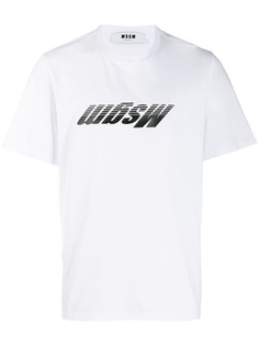 MSGM футболка с логотипом