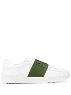 Valentino кеды Valentino Garavani Rockstud со вставками