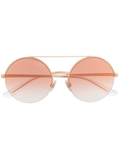 Dolce & Gabbana Eyewear солнцезащитные очки в круглой оправе