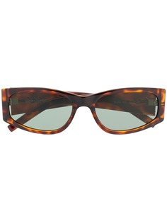 Saint Laurent солнцезащитные очки черепаховой расцветки
