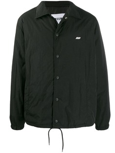 MSGM overshirt patch jacket