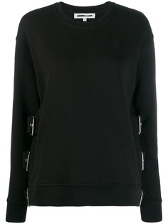 McQ Alexander McQueen buckle strap jumper