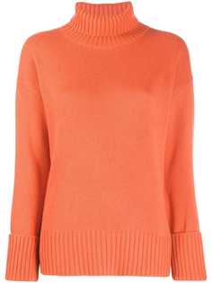 Lamberto Losani loose-fit turtleneck jumper