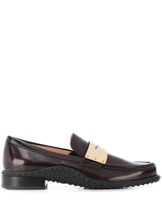 Tods Gommino logo plaque loafers Tod`S