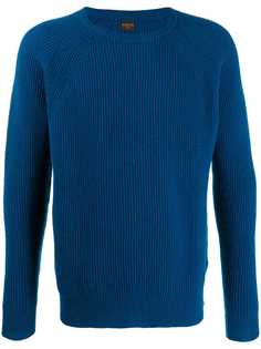 Paltò ribbed knit sweater