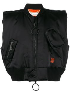 Off-White cropped arrow print gilet