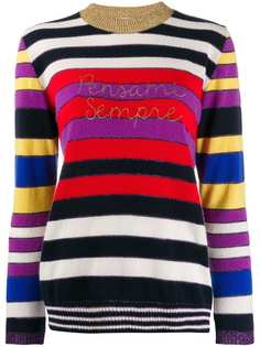 Giada Benincasa colour-block knit sweater