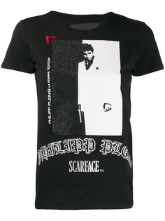Philipp Plein футболка Scarface с принтом