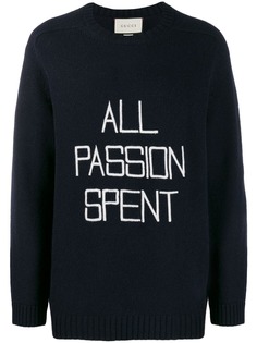 Gucci свитер All Passion Spent
