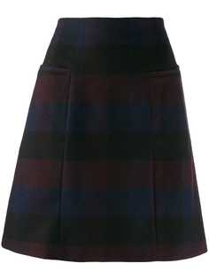 PS Paul Smith check pattern skirt