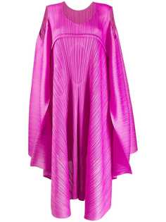 Pleats Please By Issey Miyake draped style dress