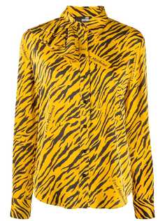 Love Moschino all over logo print blouse