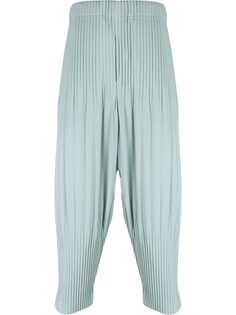 Homme Plissé Issey Miyake pleated drop-crotch trousers