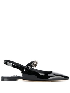 Jimmy Choo лакированные балетки Mahdis