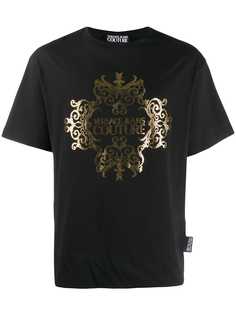 Versace Jeans Couture футболка с логотипом Barocco