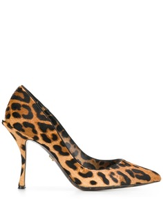 Dolce & Gabbana туфли-лодочки с леопардовым принтом