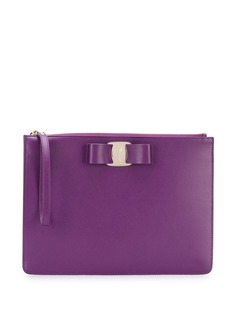 Salvatore Ferragamo Vara Bow clutch