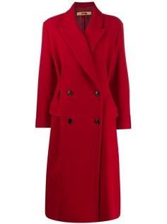 System oversized double-breasted coat