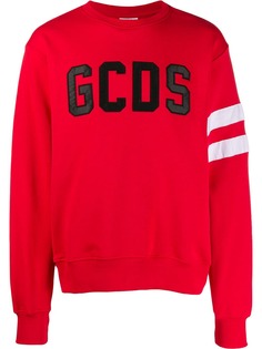 Gcds logo patch sweatshirt