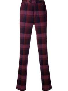 Missoni checked slim-fit trousers