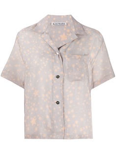 Acne Studios boxy-fit bowling shirt