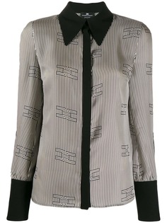 Elisabetta Franchi geometric print shirt