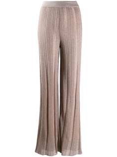 M Missoni metallic palazzo pants