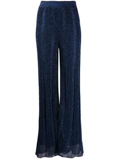 M Missoni metallic wide-leg trousers