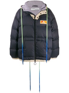 Off-White Arrows oversized puffer jacket