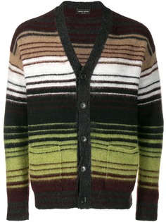 Roberto Collina striped V-neck cardigan