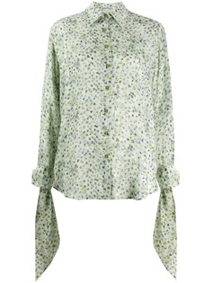 Acne Studios crowd print shirt