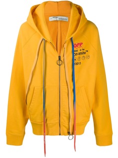 Off-White double zip hoodie