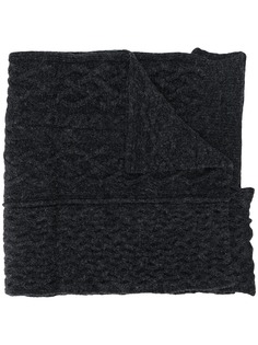 Raf Simons oversized slogan scarf
