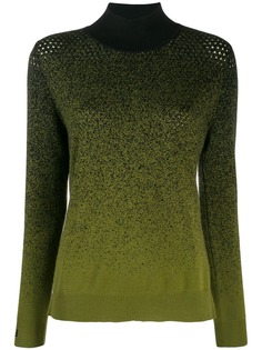 Fendi gradient turtle neck sweater